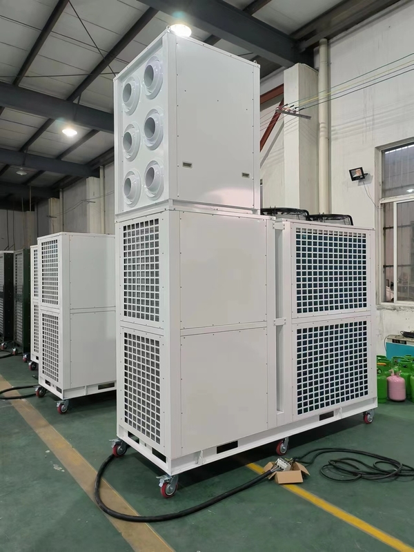 24Ton/84KW Industrial Tent Air Conditioner Untuk Acara Pameran tenda, Pernikahan, Pameran Mobil, Kamp Partai