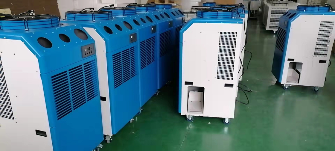 6.5KW Spot Cooling Air Conditioner, Air cooler portabel dengan aliran tinggi R410A tidak ada instalasi