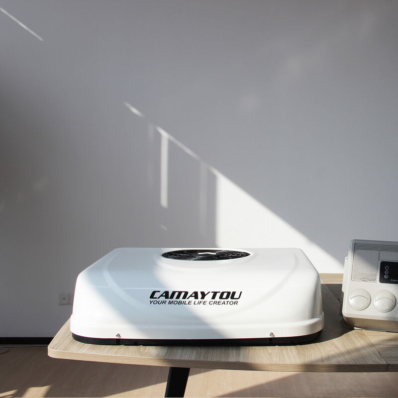 AC Mobil 12v untuk Karavan Atap RV AC 12 Volt Van Motorhome Sistem Pendingin Udara